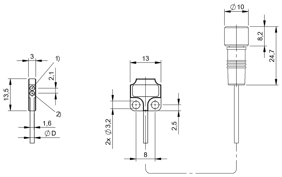 Micromote - optische Sensorköpfe