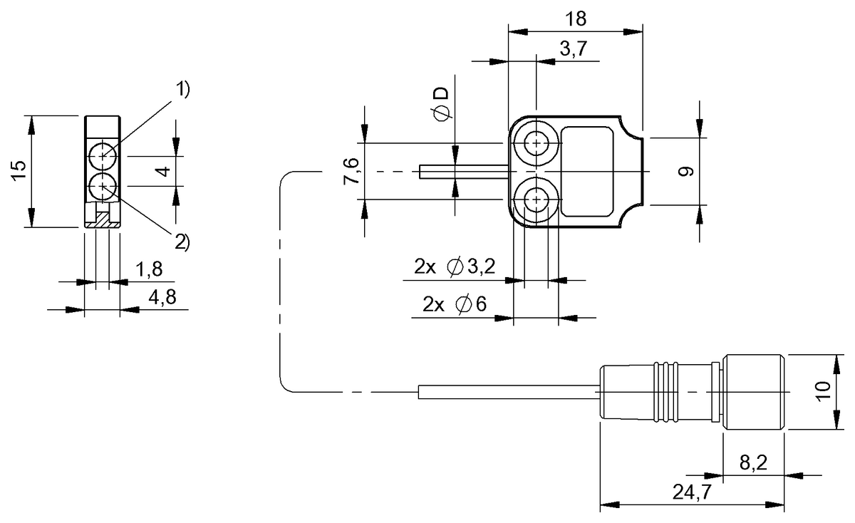Micromote - optische Sensorköpfe