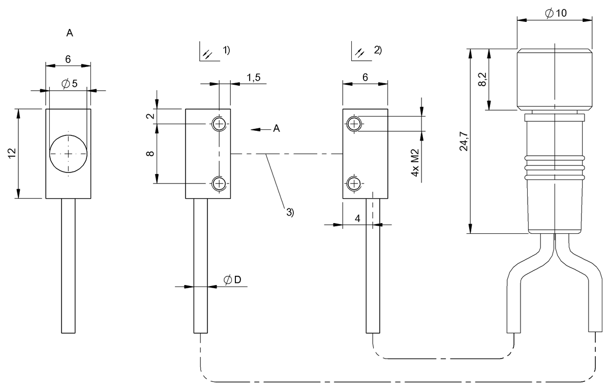 Micromote - optical sensor heads