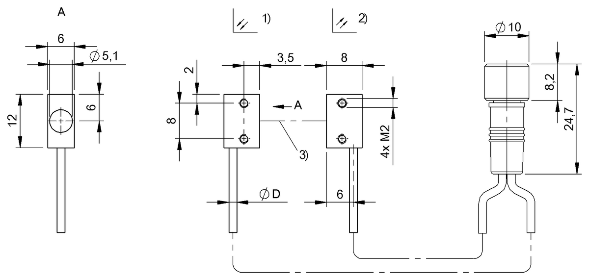 Micromote - optical sensor heads