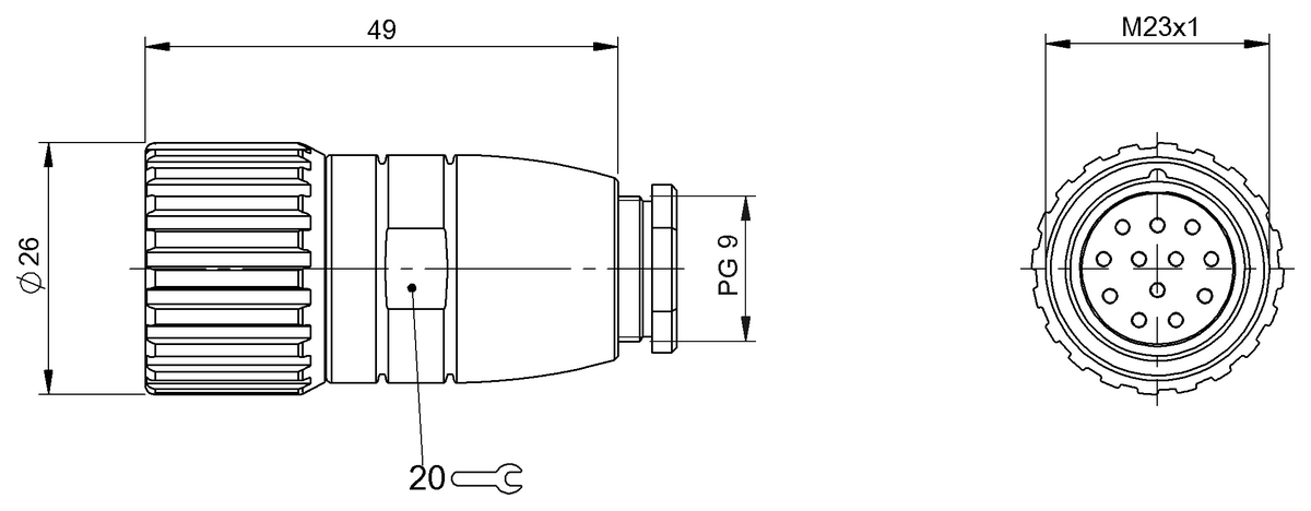 Conectores autoconfeccionables