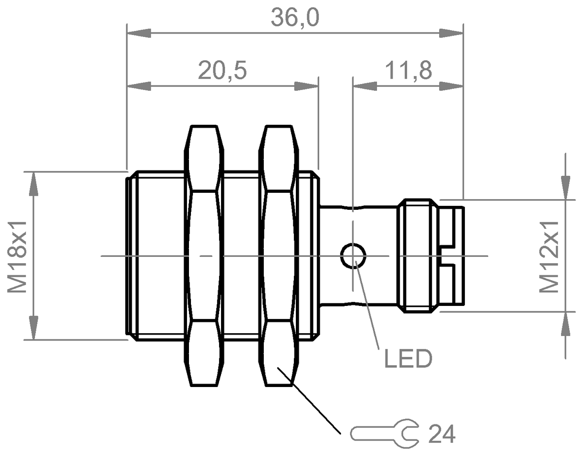 BES04T0 (BES M18MC-PSC80B-S04G) Interruttori di prossimità induttivi ...