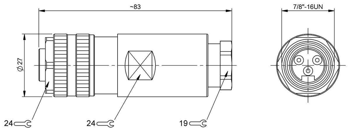 Selbstkonfektionierbare Steckverbinder