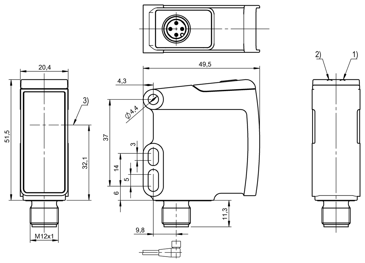 Retroreflective sensors