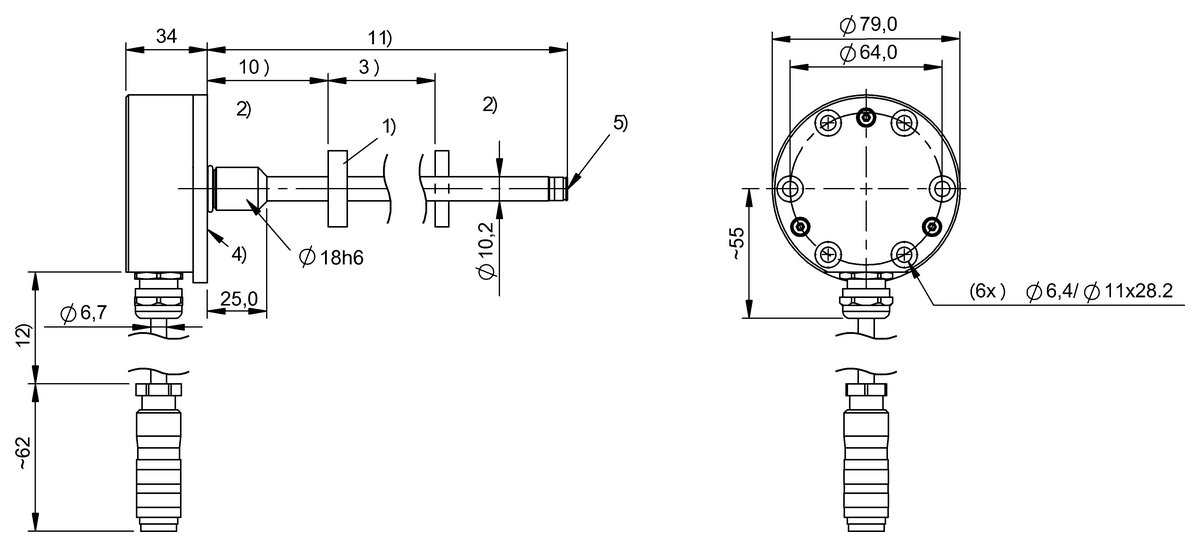 Robust magnetostrictive linear position sensors