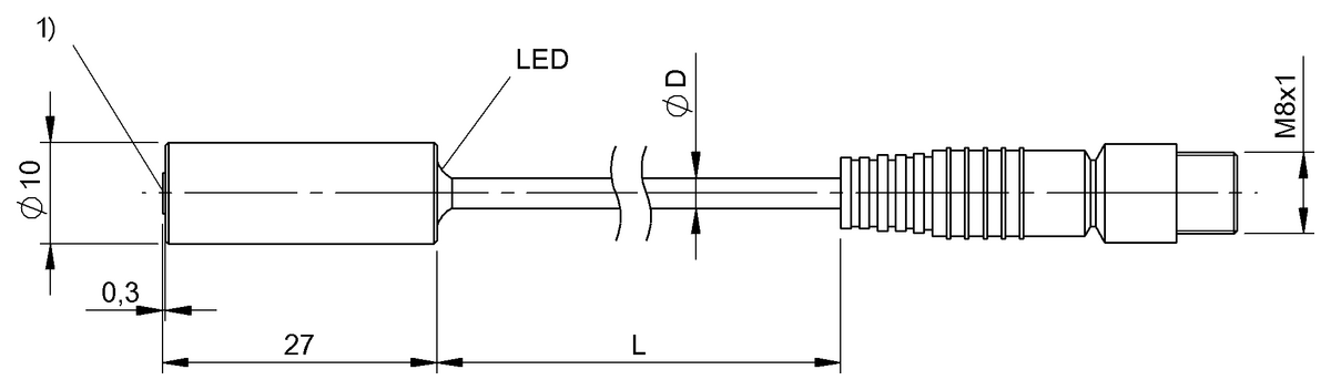 BES G10ED-PSC08B-EP00,3-GS49