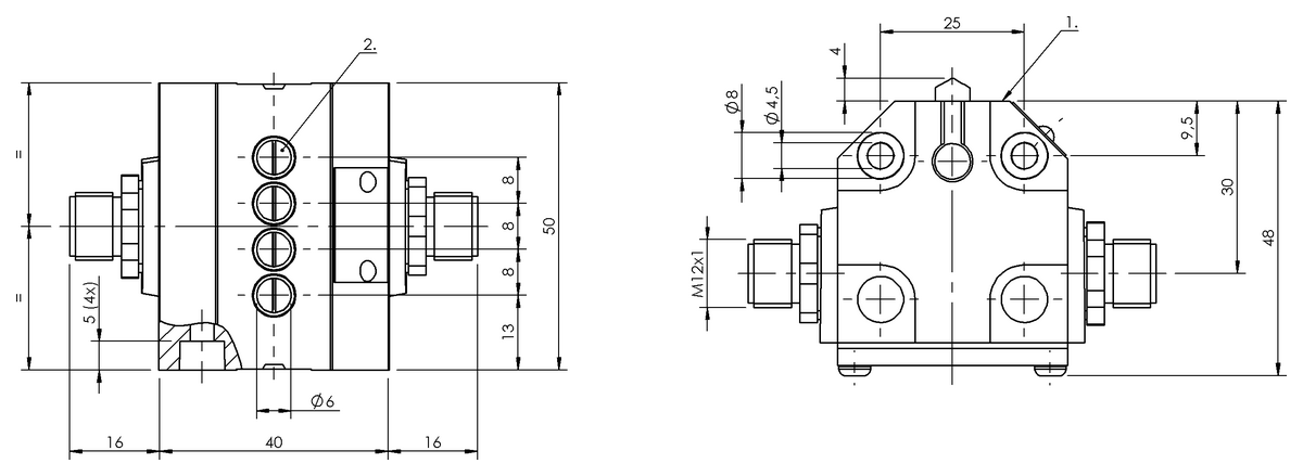 Mechanical multiple position limit switches