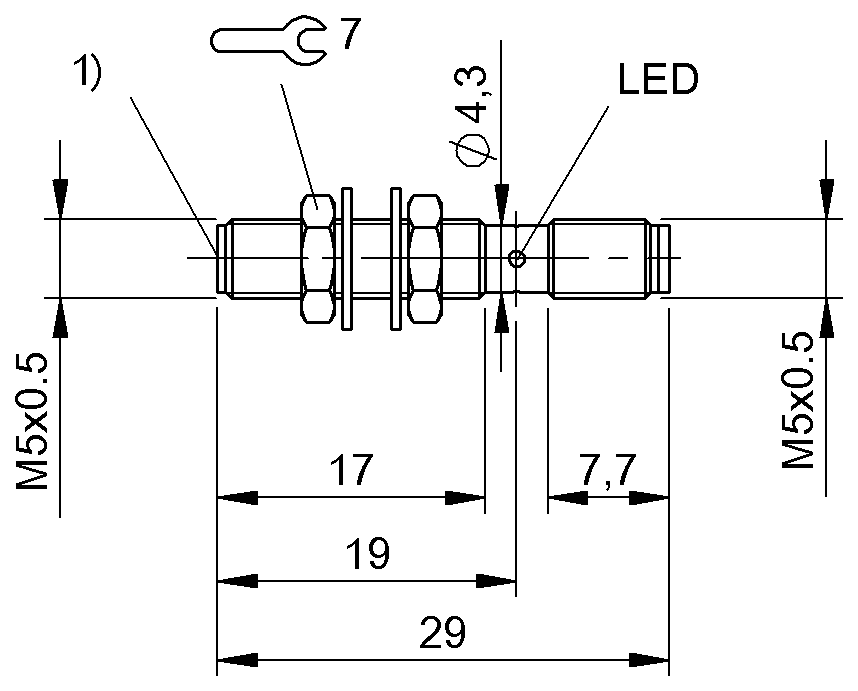 Induktiva närhetsbrytare