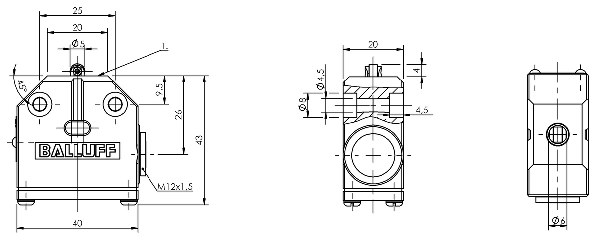 Mechanische Einzelpositionsschalter