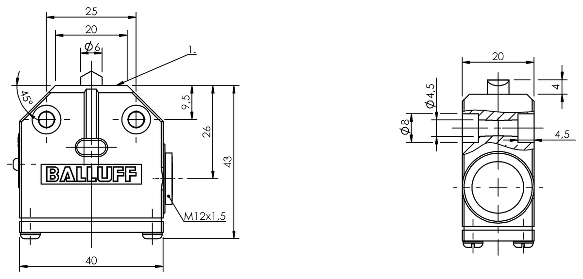 Mechanische Einzelpositionsschalter