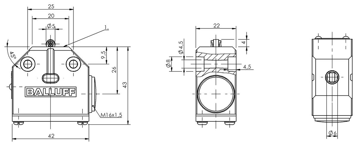 Mechanische Einzelpositionsschalter