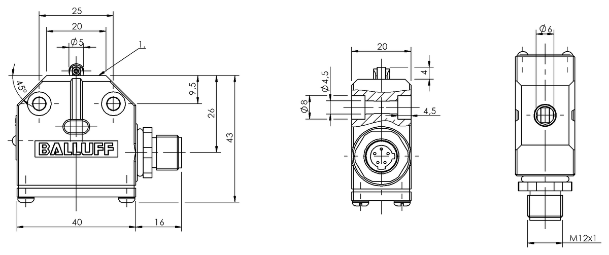 Mechanische Einzelpositionsschalter