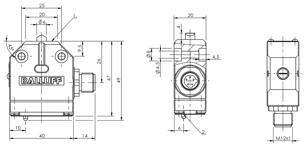 Mechanische Einzelpositionsschalter