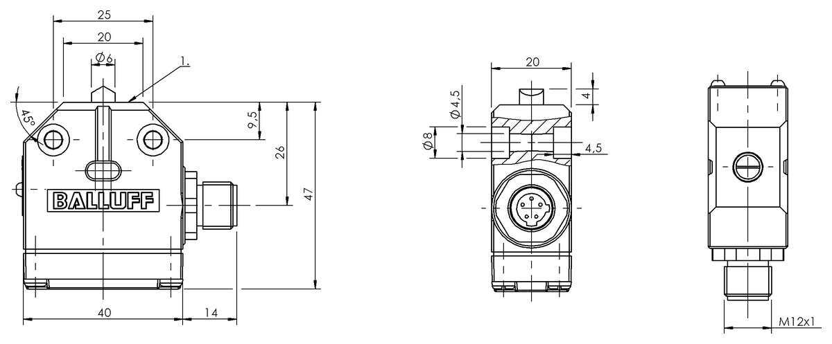Mechanical single position limit switches