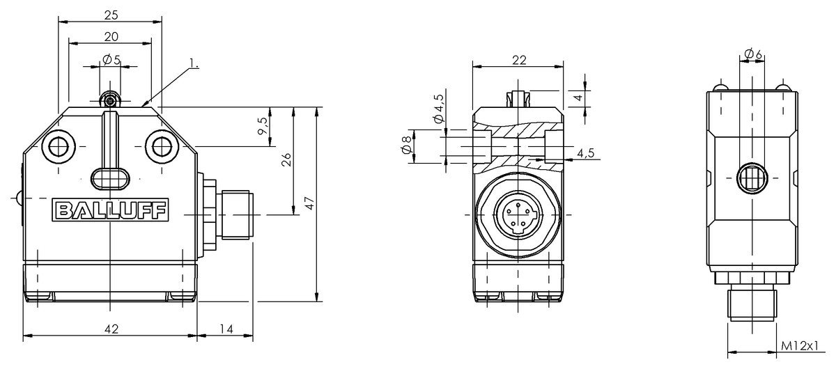 Mechanical single position limit switches