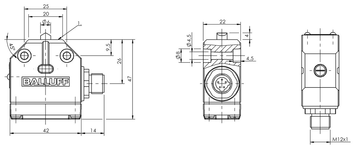 Mechanical single position limit switches