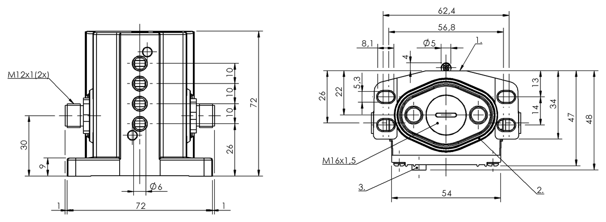 Mekanik çok konumlu limit sviçler