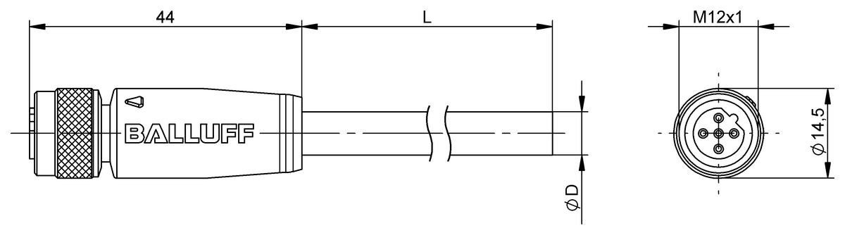Single-ended cordsets