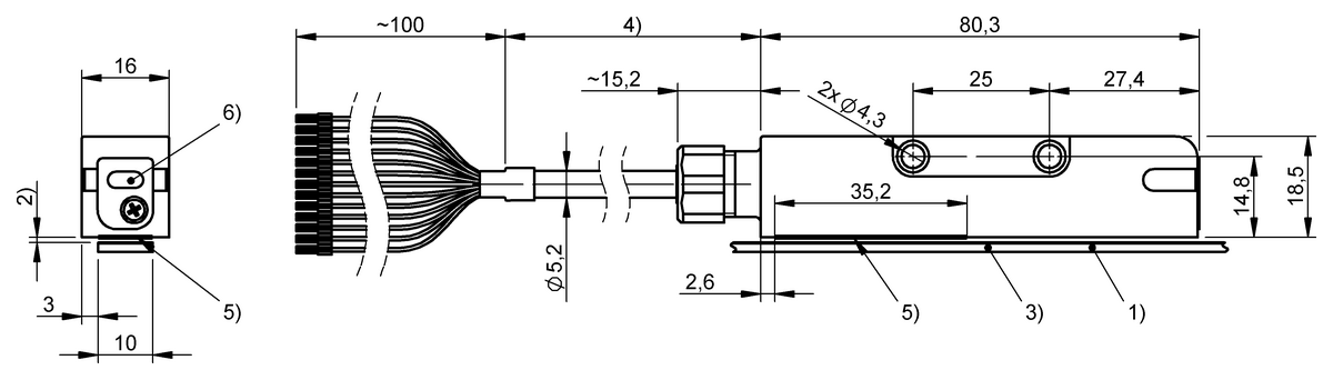 Magneticky kódované bezpečnostní systémy měření dráhy