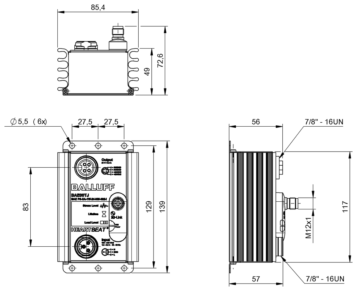 Heartbeat® power supply units with IO-Link interface