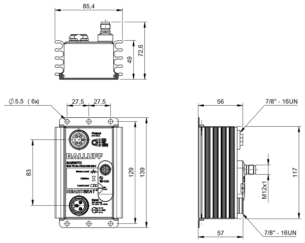 Heartbeat® power supply units with IO-Link interface