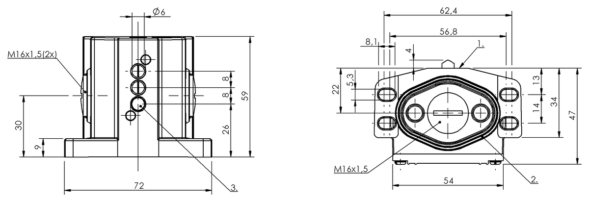 Multiple-position cam switches with mixed connections