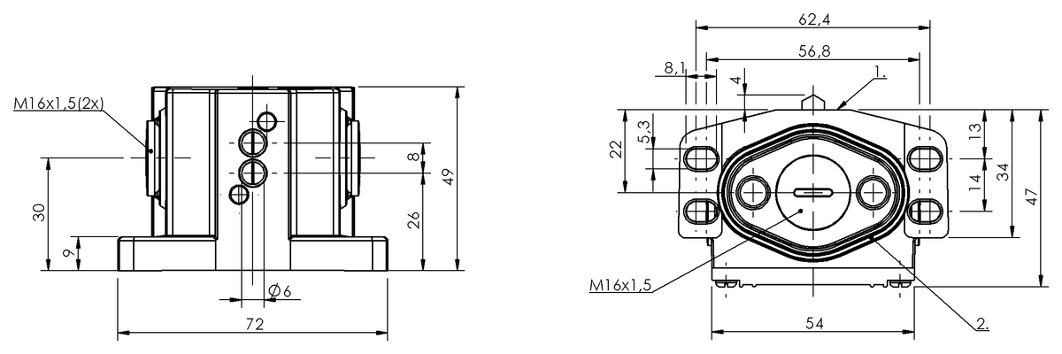 機械式マルチポジションスイッチ