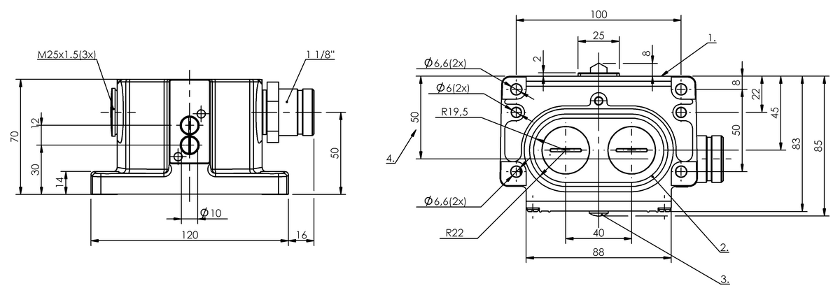 Mekanik çok konumlu limit sviçler