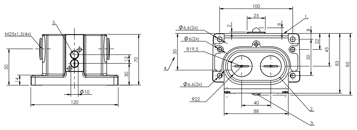 Multiple-position cam switches with mixed connections