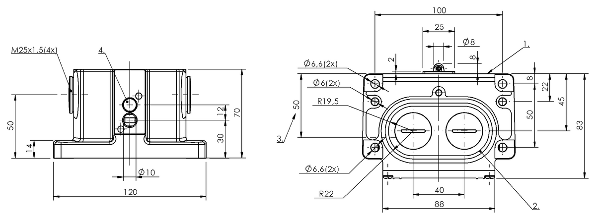 Multiple-position cam switches with mixed connections
