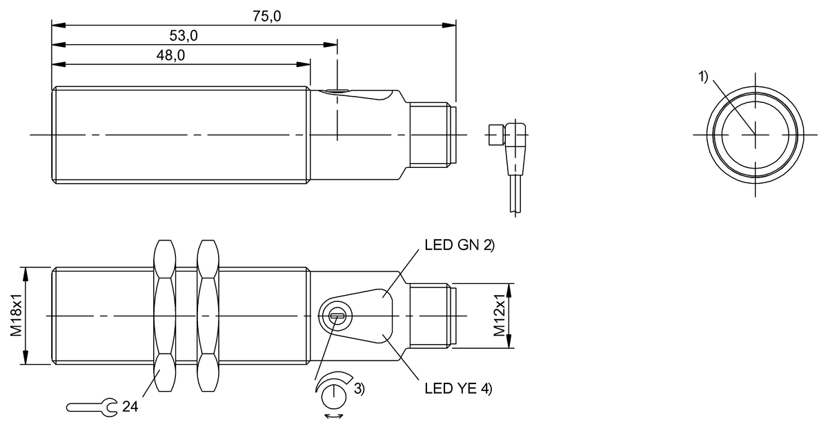 Through-beam sensors