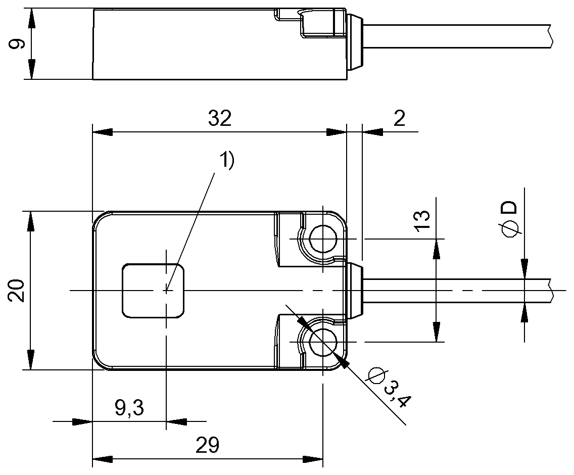 Through-beam sensors