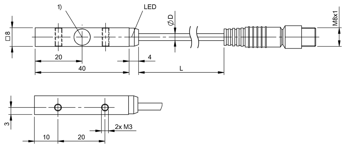 BES Q08ZE-PSC20B-BP00,3-GS49