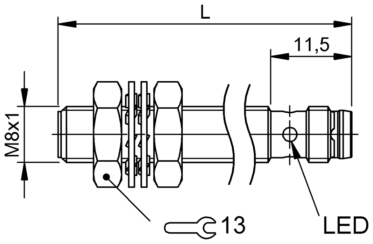 Inductive proximity switches and proximity sensors