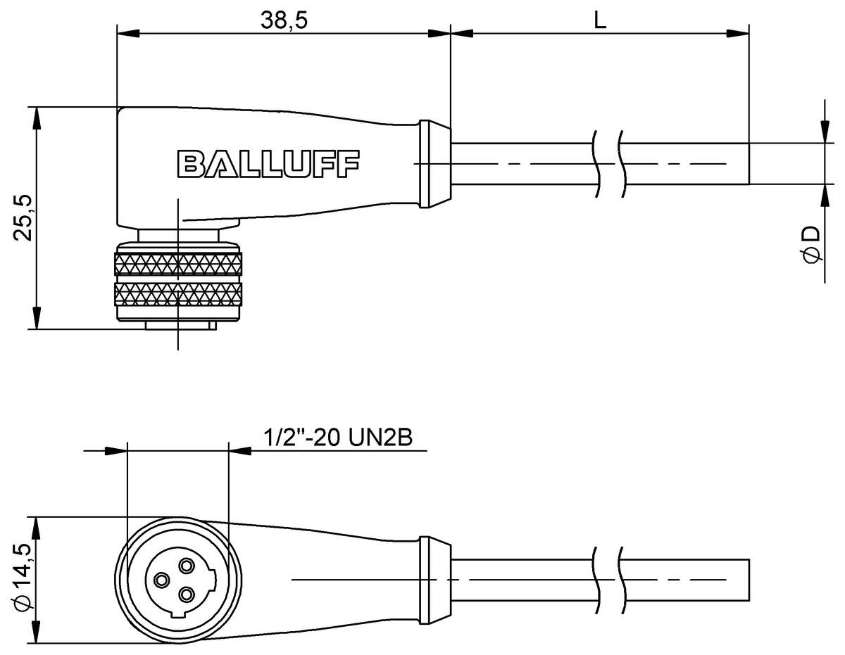 Single-ended cordsets