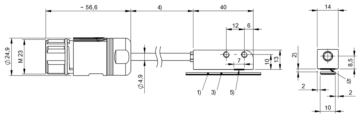Absolute linear encoder