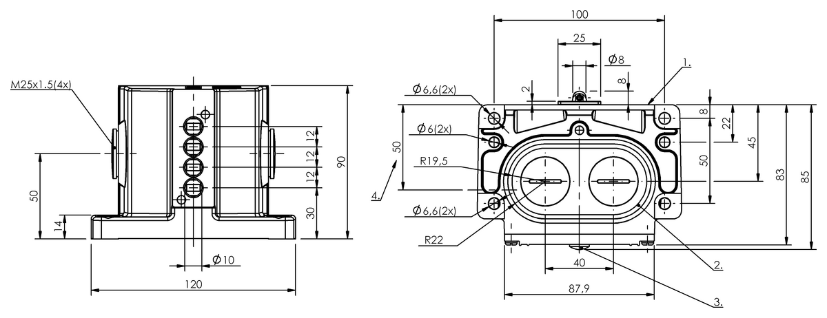 Mechaniczne przełączniki wielopozycyjne