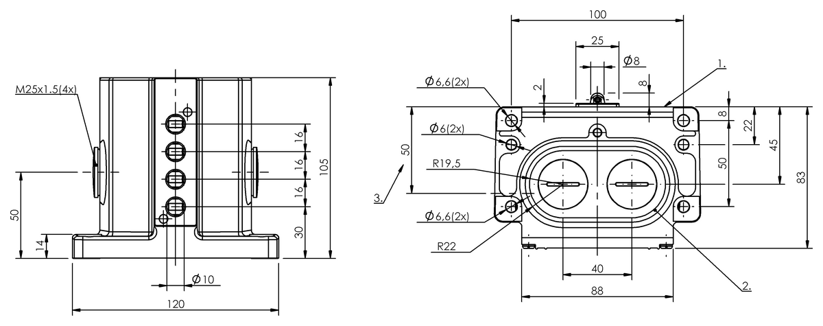 Mekanik çok konumlu limit sviçler