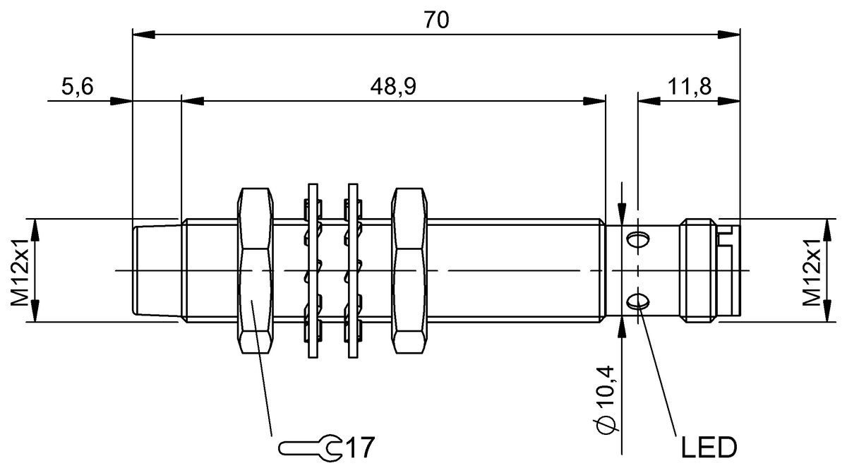 Inductive proximity switches and proximity sensors