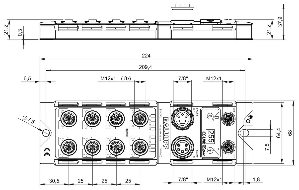 Netzwerk-Module für CC-Link IE/Field