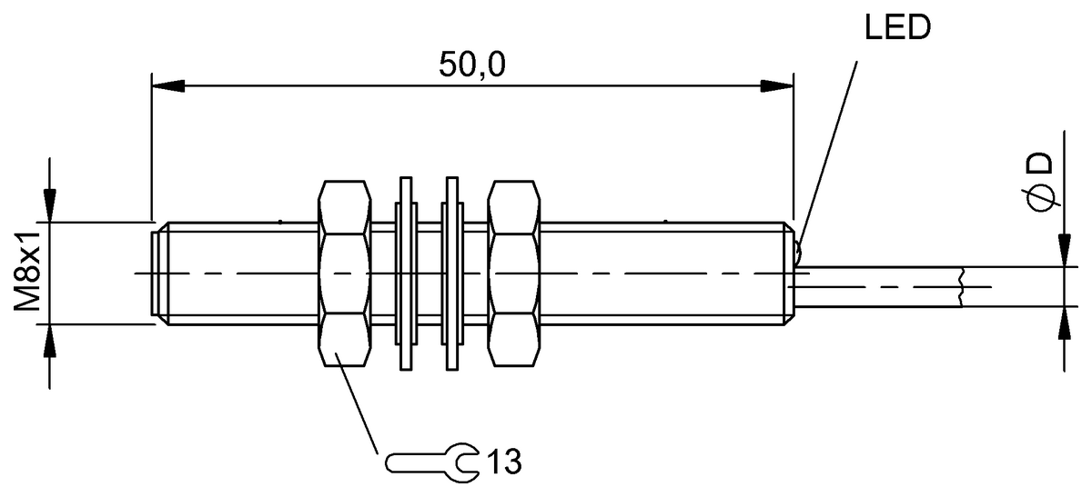 Inductive proximity switches and proximity sensors