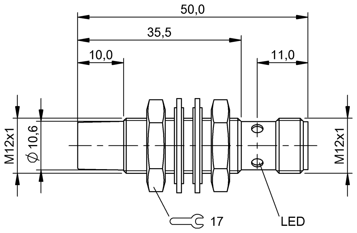 Inductive proximity switches and proximity sensors
