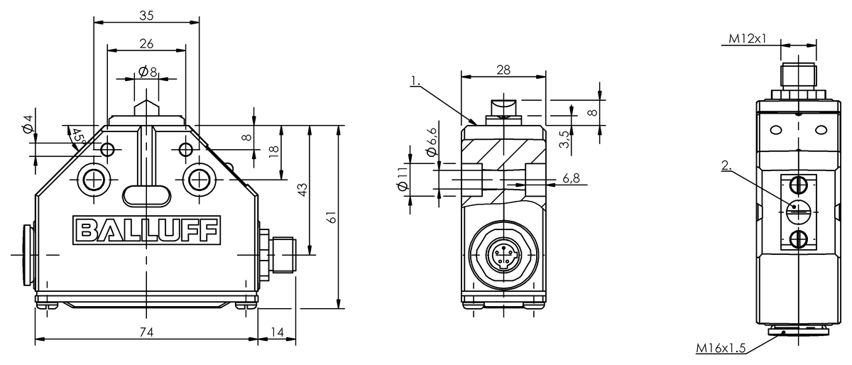 Mechanische Einzelpositionsschalter