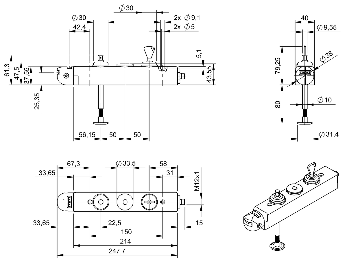 Dispositivi di ritenuta elettromeccanici