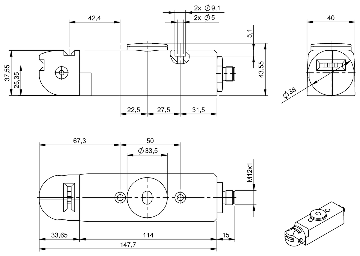Elektromechanische Sicherheitsschalter