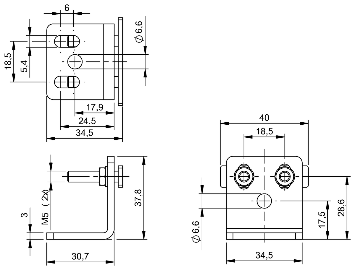 セーフティセンサ/デバイス用ホルダ
