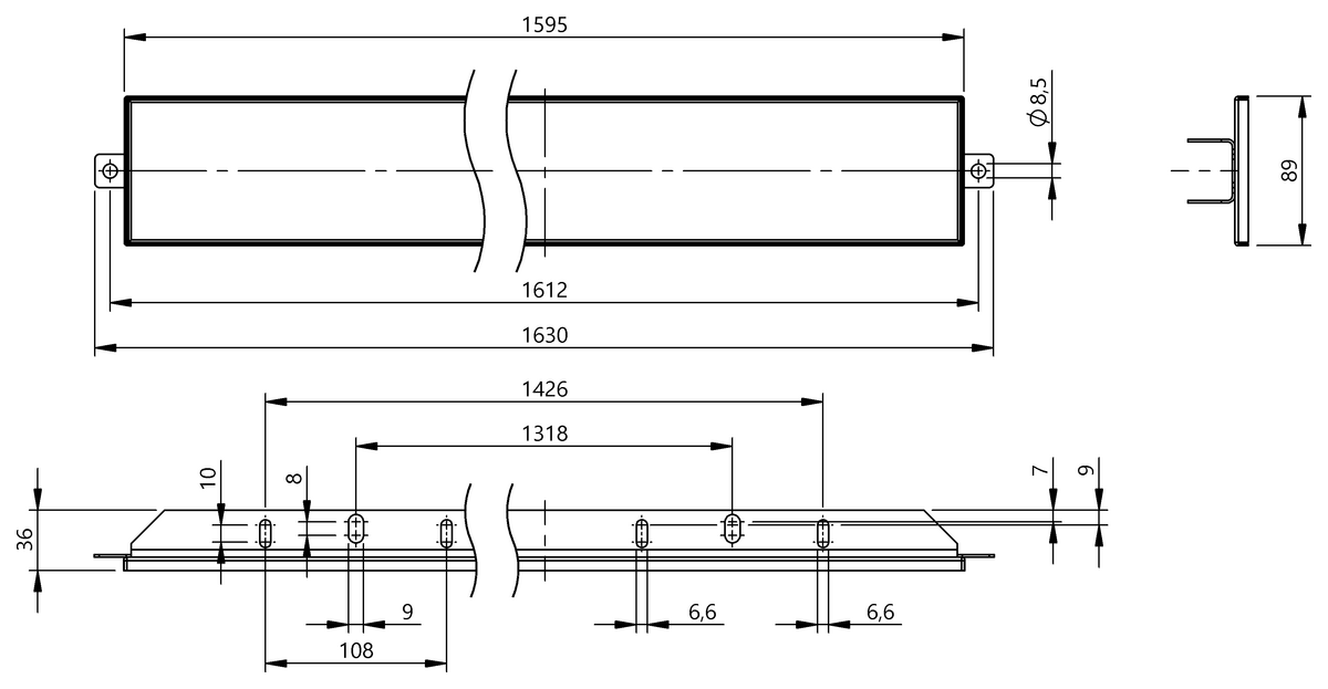 Brackets for safety sensors and devices