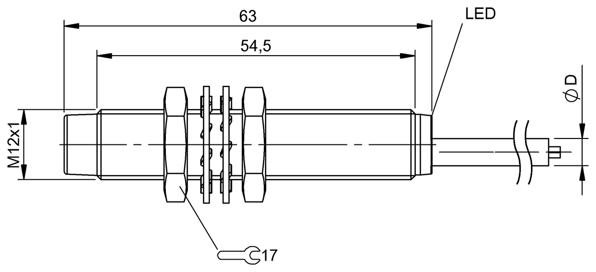 Inductive proximity switches and proximity sensors