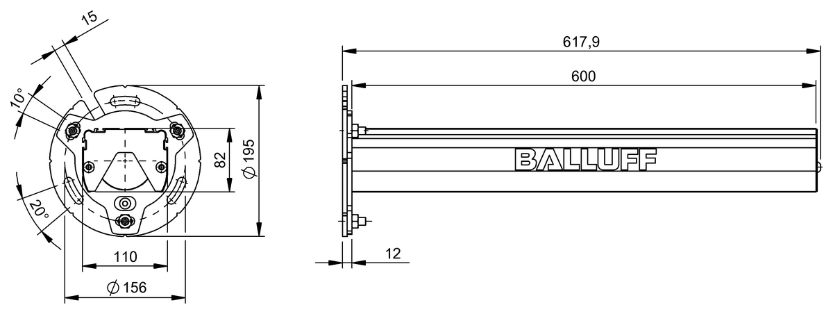Brackets for safety sensors and devices
