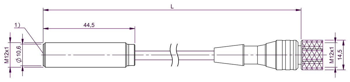 LF read/write heads/antennas (70/455kHz)